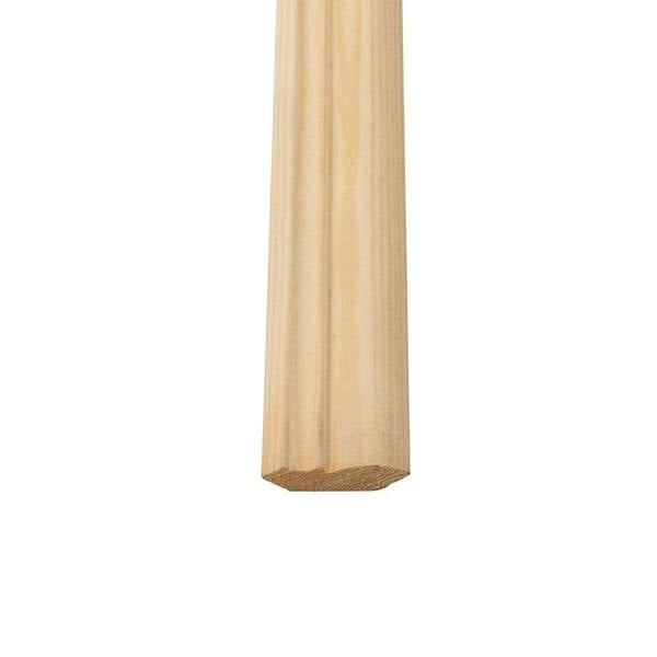 Snowdon Timber Pine Crown Moulding (T) 12mm (W) 34mm (L) 2400mm