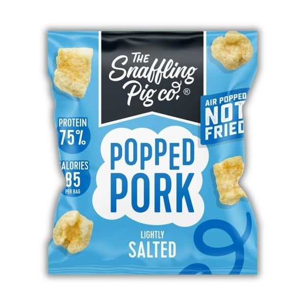 The Snaffling Pig Co Popped Pork - Lightly Salted