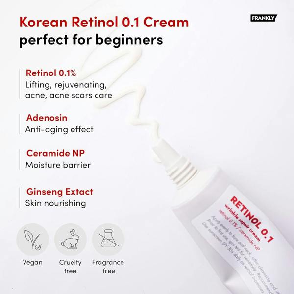 FRANKLY Retinol 0.1 Cream 30ml