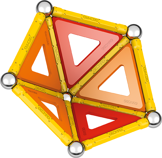 Geomag Magnetic Panels - 35 Pieces