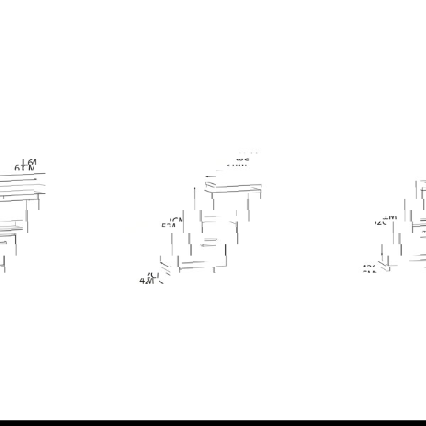 Furniture To Go Bohol 1 Drawer Bedside I n Navy Oak