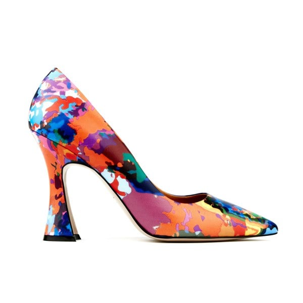 Embassy London Emily - Summer Colours - Women's pointy 4 inch multicolour leather pump