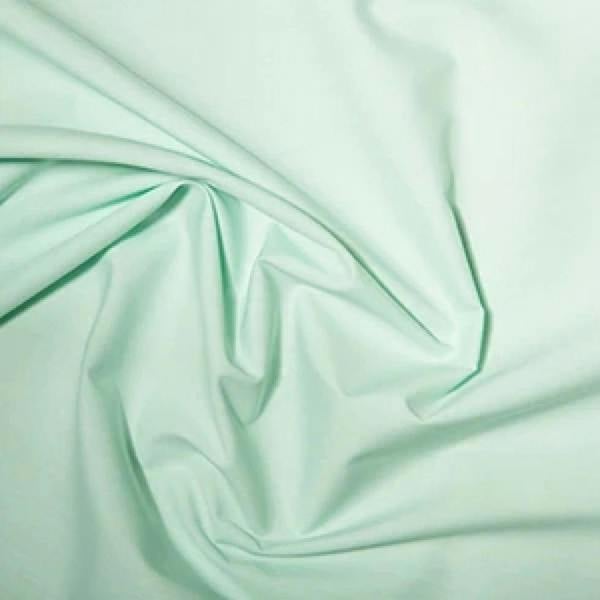 Minerva Core Range Premium Polycotton Dressmaking Fabric per metre, 112.5cm / 44" Wide - Mint Green