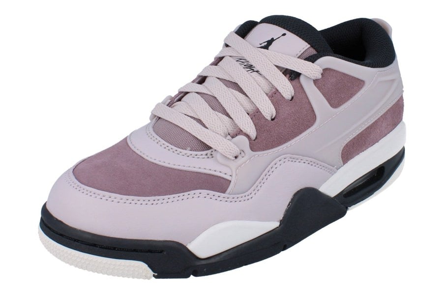 Nike Womens Air Jordan 4 Rm Trainers Ib7694 200 - Taupe Grey Platinum Violet 200 - Photo 0