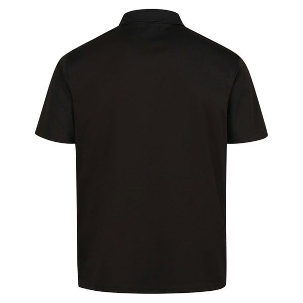 Regatta Mens Pro Moisture Wicking Polo Shirt - Black