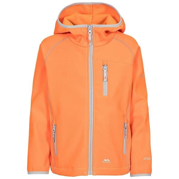 Trespass Childrens/Kids Kian Softshell Jacket - Sunset - 