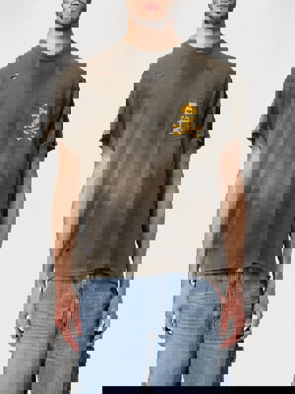 Gallery Dept. Zip Tee Black