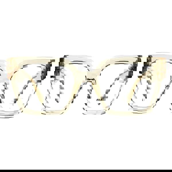 Miu Miu Glasses Frames MU 04UV 11T1O1 Sand Crystal Women