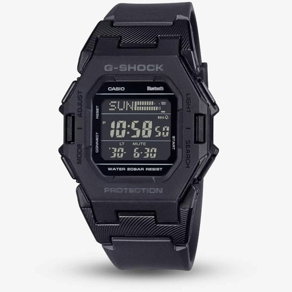 Casio G-Shock Core Black Rubber Digital Smart Watch GD-B500-1ER