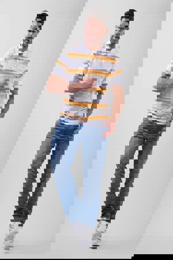 ENORSIA Mens Relaxed Straight Fit Jeans