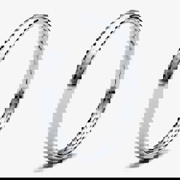 T. H. Baker Platinum 3.0mm Medium Court Wedding Ring 3LMC-PT