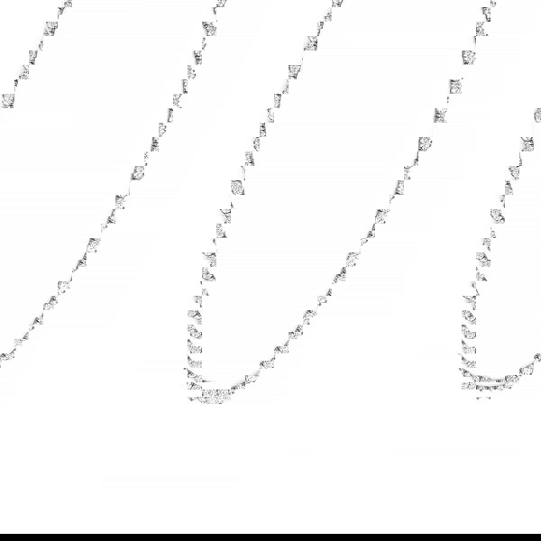 Say It With Heart Tennis Necklace - Sterling Silver