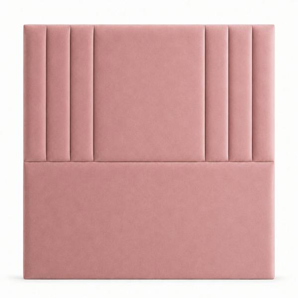 Great British Beds Lima Headboard - Pink Plush