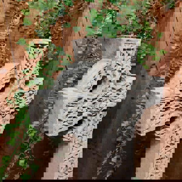 Stone Cast Detailed Giant Celtic Cross