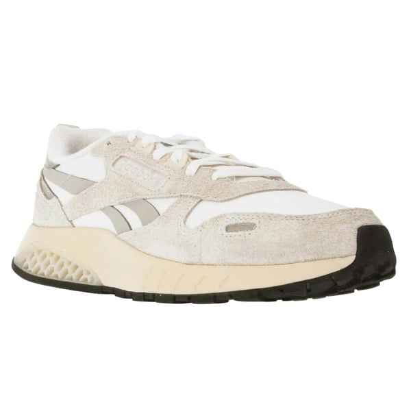 Reebok Leather Hexalite Trainers - White/Grey