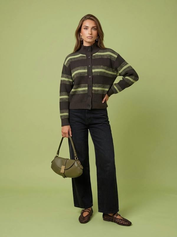 Urban Bliss Stripe Cardigan