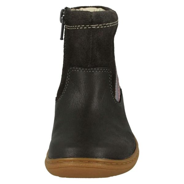 Clarks Girls Clarks Shooting Star Detailed Boots Flash Shine T