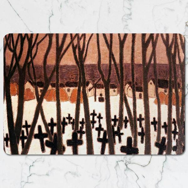 Benjamin Tate Design Placemat And Coaster Set For Dining Table Protection Heat Resistant Four Pieces
