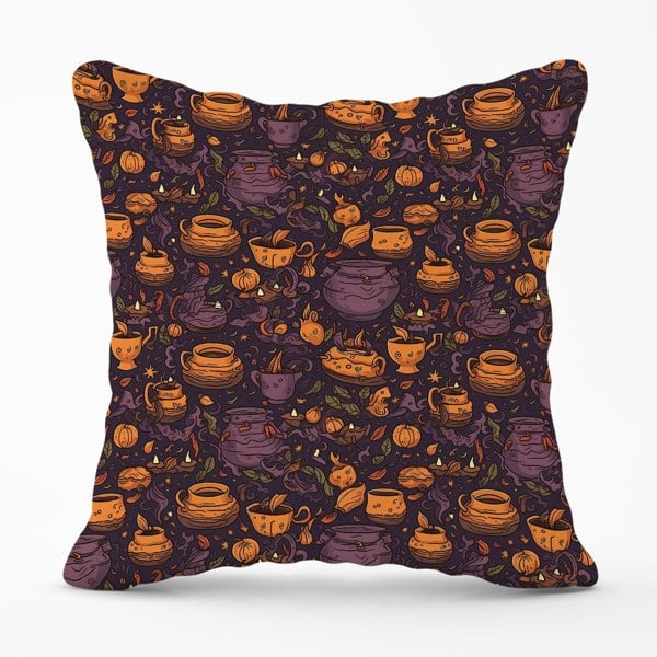 Warren Reed Wicked Witches Bubbling Cauldrons Cushions