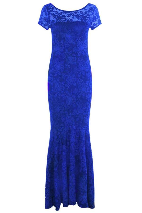 HotSquash Long Lace Maxi Dress