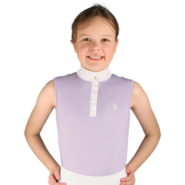 HyFASHION Childrens/Kids Eden Sleeveless Show Shirt - Lilac - 