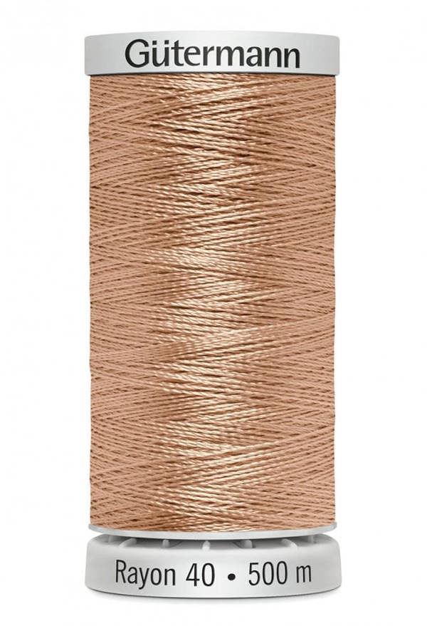 Gutermann No 40 Sulky Rayon Embroidery Thread 500m Rayon Thread Suitable For Embroidery