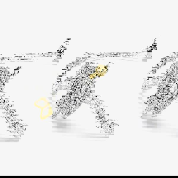 Swarovski Idyllia Rhodium Plated Arrow Heart Sliding Bracelet 5742022