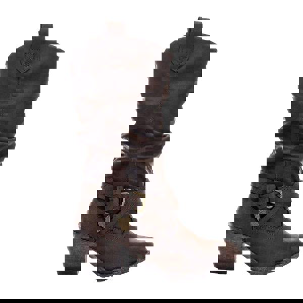 Rocket Dog Womens/Ladies Sidestep Lewis Faux Leather Boots - Chocolate