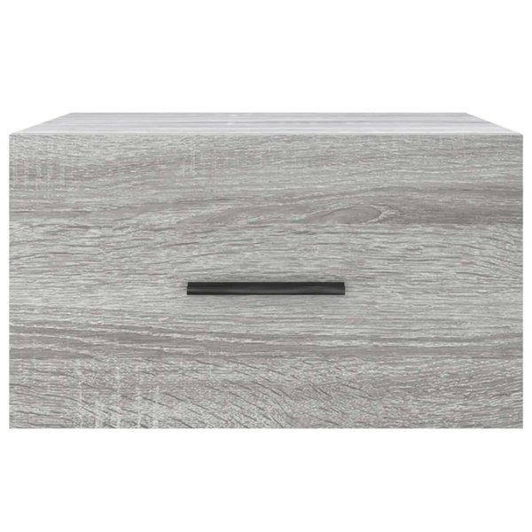 Berkfield Wall-mounted Bedside Cabinets 2 pcs Grey Sonoma 35x35x20 cm