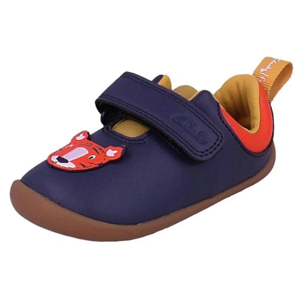 Clarks Boys Clarks Frugi Tiger Design Casual Shoes Roamer Safari