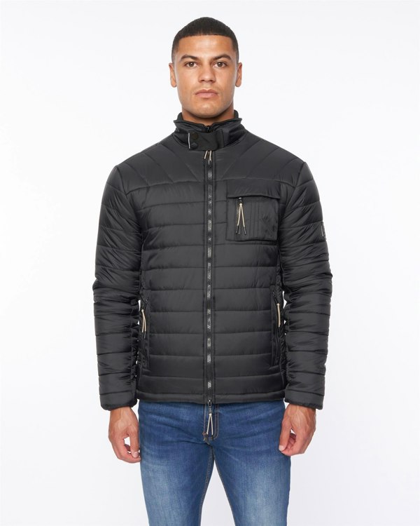 Duck and Cover Carricore Padded Jacket Black