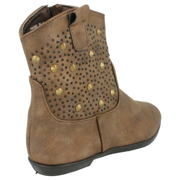 Spot On Girls Spot On Flat Ankle Boots