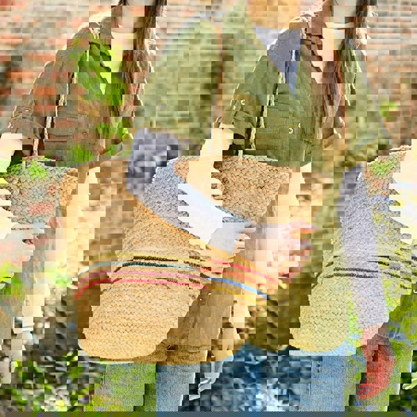 Paper High Large Natural Jute Tote Bag