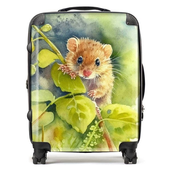 Warren Reed Dormouse Watercolour Suitcase