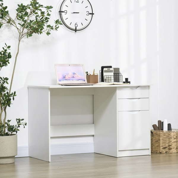 Desk with Shelves
