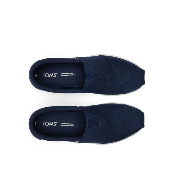 TOMS Alp FWD Canvas Men's Navy Espadrilles