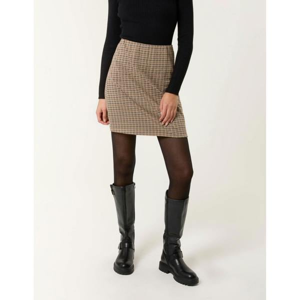 Blue Vanilla Check Mini Skirt