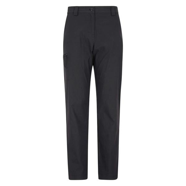Mountain Warehouse Womens/Ladies Stretch Hiking Trousers - Black - 