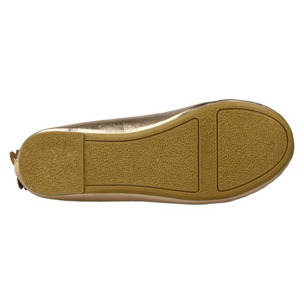 Spot On Girls Spot On Butterfly Heel Trim Ballerinas
