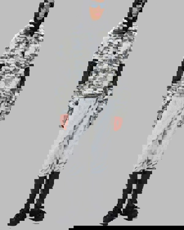 Rains W Kofu Unisex Fleece Pullover - 62 Camo