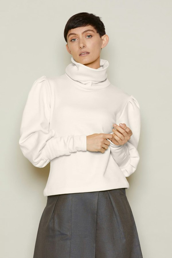 Bo Carter Logi Jumper - White