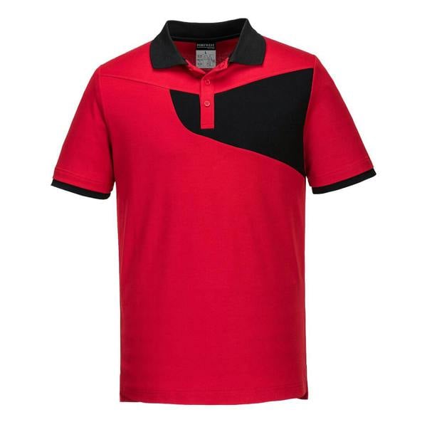 Two Tone Polo Shirt S/S - Hi-Vis Trousers