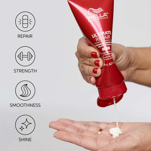 Wella Ultimate Repair Conditioner for All Types of Hair Damage 200ml - Additional 3