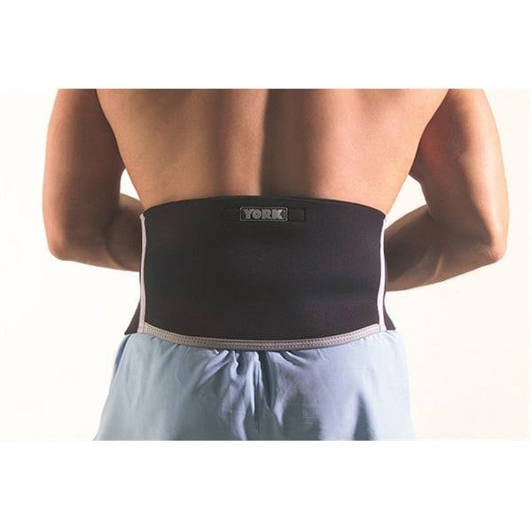 Man wearing a York Adjustable Lower Back Support