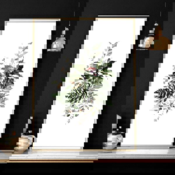 Greenery wall painting | set of 3 wall art prints