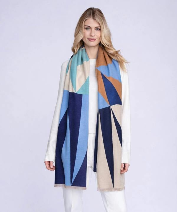 Pia Rossini Laya - Oversized Statement Print Scarf