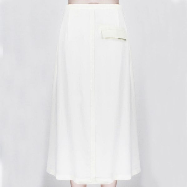 3.1 Phillip Lim midi wrap skirt in a matte crepe fabric