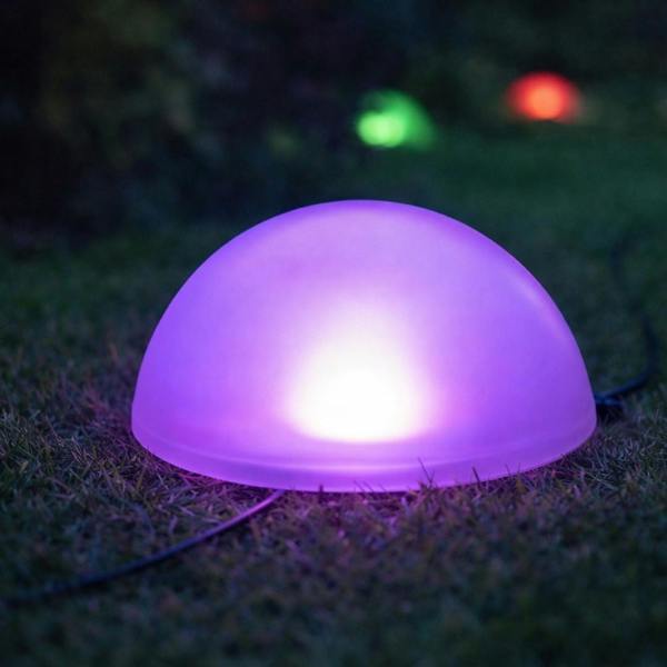 Milagro Hemi RGB IP44 Solar Lamp