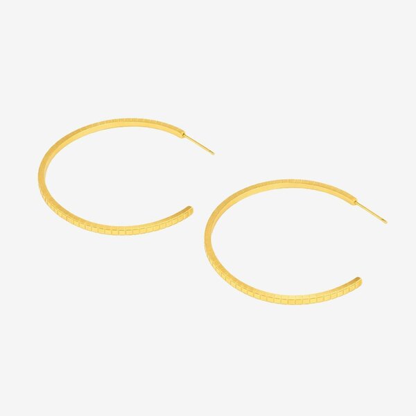 Uchi & Soto Shikaku Gold Hoop Earrings