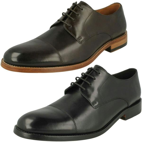 Clarks Mens Clarks Formal Lace Up Shoes James Cap